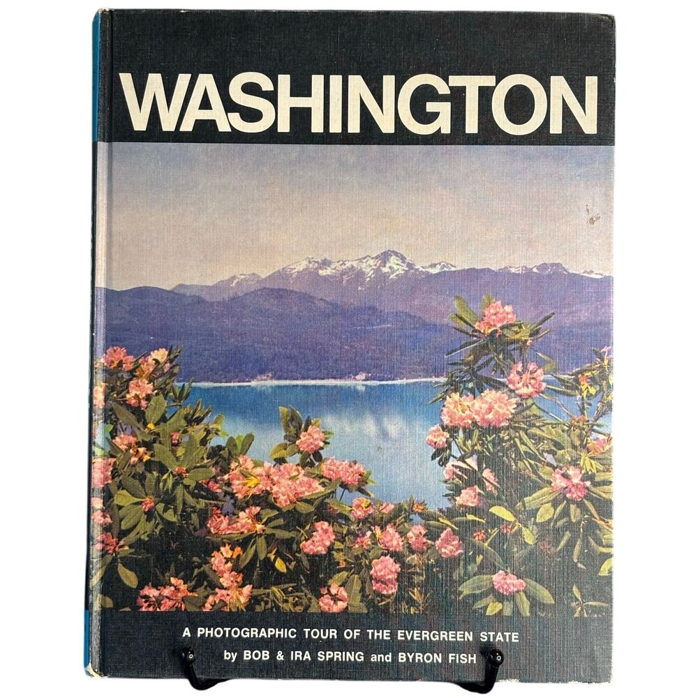 VTG 1969 Washington, A Photographic Tour of Evergreen State Book HC